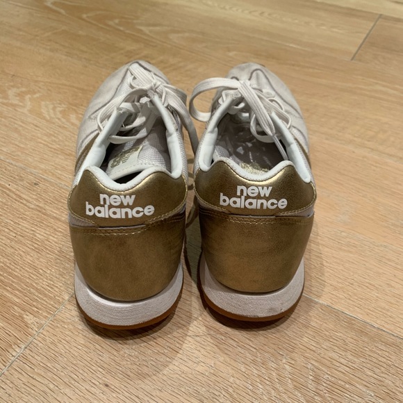 NEW BALANCE 620 sneaker WHITE GOLD - Picture 3 of 6